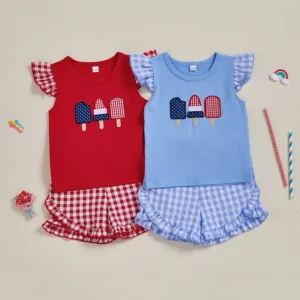 Toddler Girls Fourth of July Set